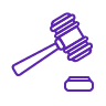 Debt Settlement Icon Purple