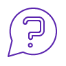 FAQ Icon Purple