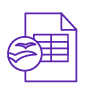 OpenOffice Icon Purple