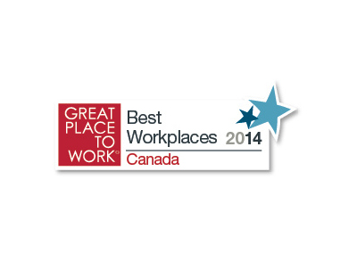 Great Place To Work 2014 Logo