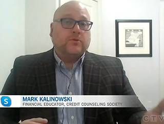 CTV News CERB Transitions to EI featuring Mark Kalinowski