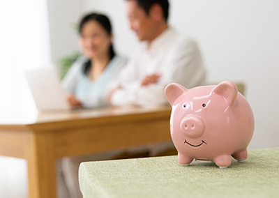 Check that your savings plans are on track with your budget.
