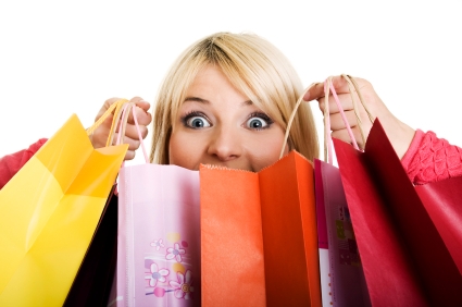 Retail therapy is one way people often deal with debt stress