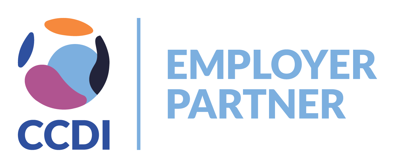 CCDI employer partner logo.