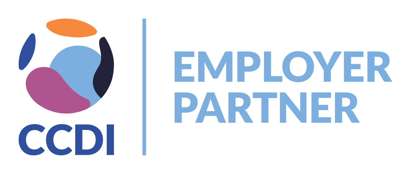 CCDI employer partner logo.