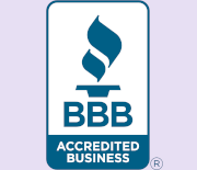 Accredited by the Better Business Bureau.