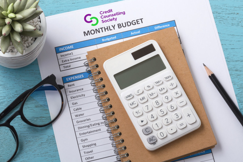 Learning how to budget with the Credit Counselling Society's Making Cents (Sense) of Money course.