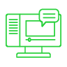 Webinar Icon Green