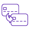 Card transfer icon