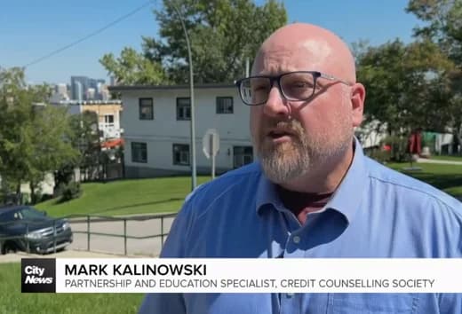Mark speaking with City News Calgary